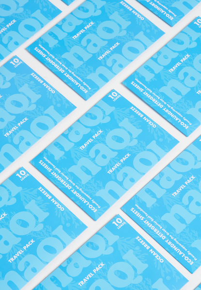 Travel Detergent Sheets – Ocean Breeze